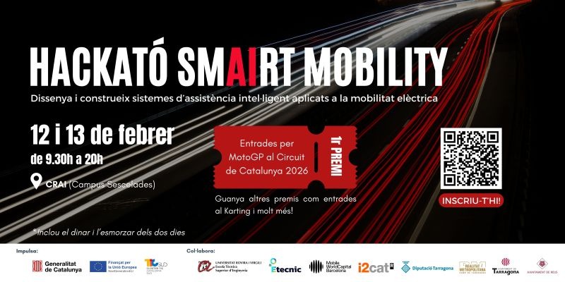 Hackató #smAIrtmobility a Tarragona: Dissenya el Futur de la Mobilitat Intel·ligent